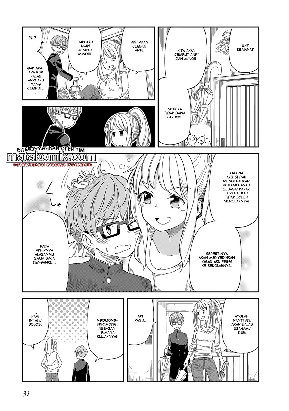 Hinomoto-san Chi no 3-shimai Chapter 03 Gambar 5